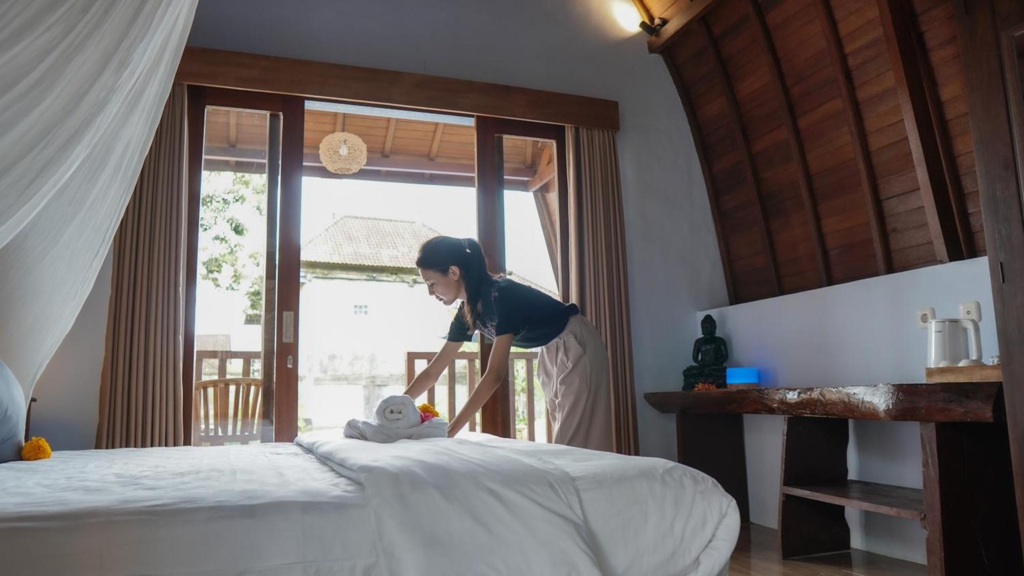 Nyamane Ubud Green View Villas By Eps Luaran gambar